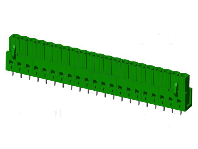 Connector: ontkoppelbare terminal strip; contact; vrouwelijk Connector: ontkoppelbare terminal strip; contact; vrouwelijk